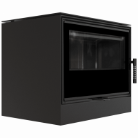 Печь Kratki PRO KARI 70 (Чёрная футеровка с доводчиком)