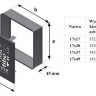 17x30 ABC графитовая