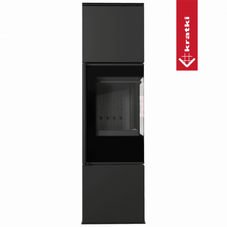 Печь Kratki PRO REN/M/P (Чёрная футеровка, с доводчиком)